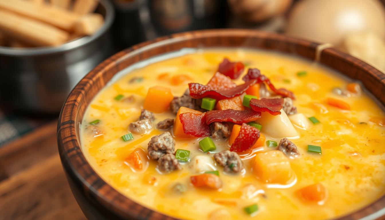 Cheeseburger Soup Recipe
