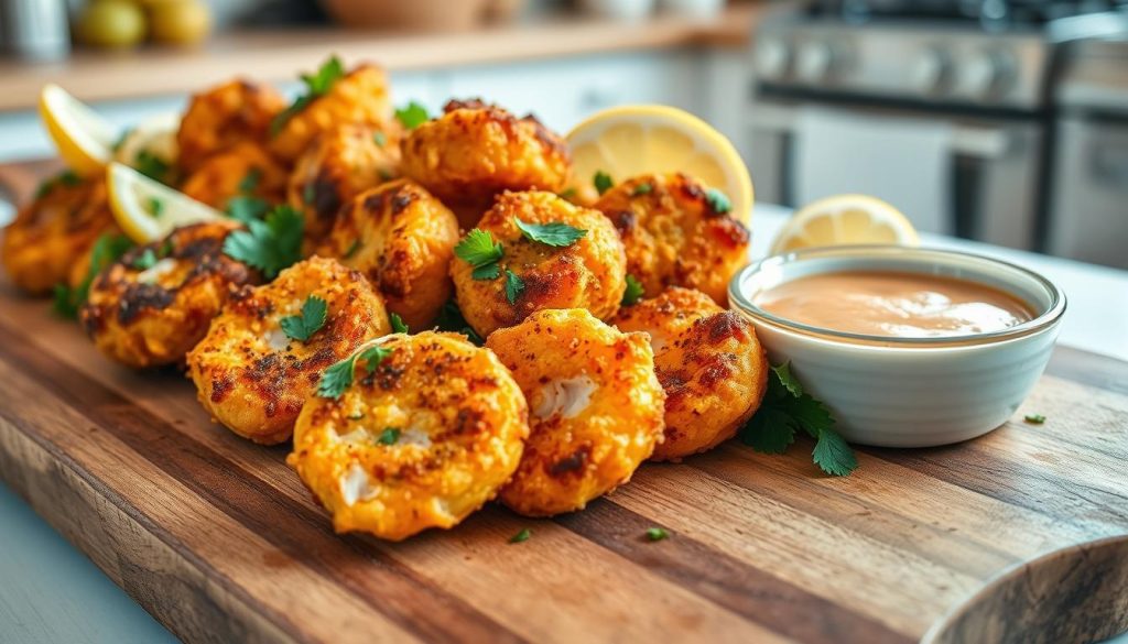 Air Fryer Crispy Salmon Bites