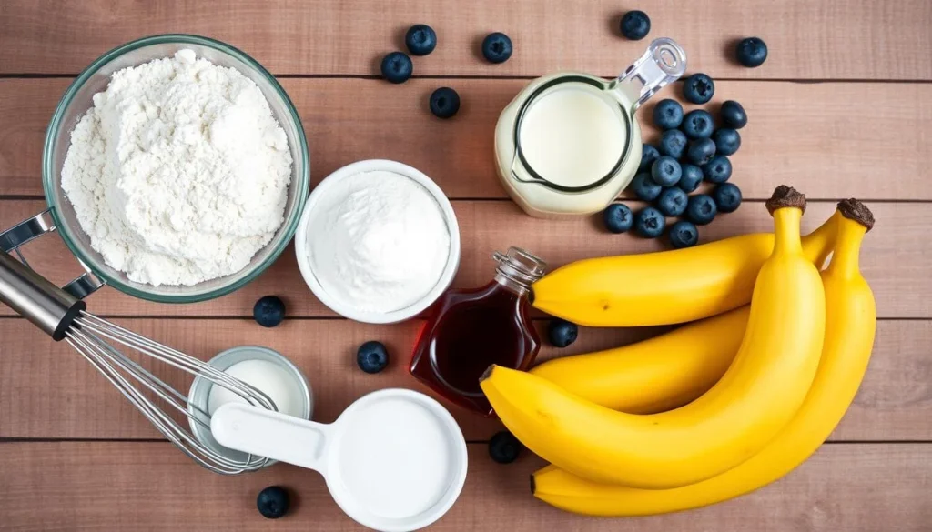 Eggless Pancake Ingredients