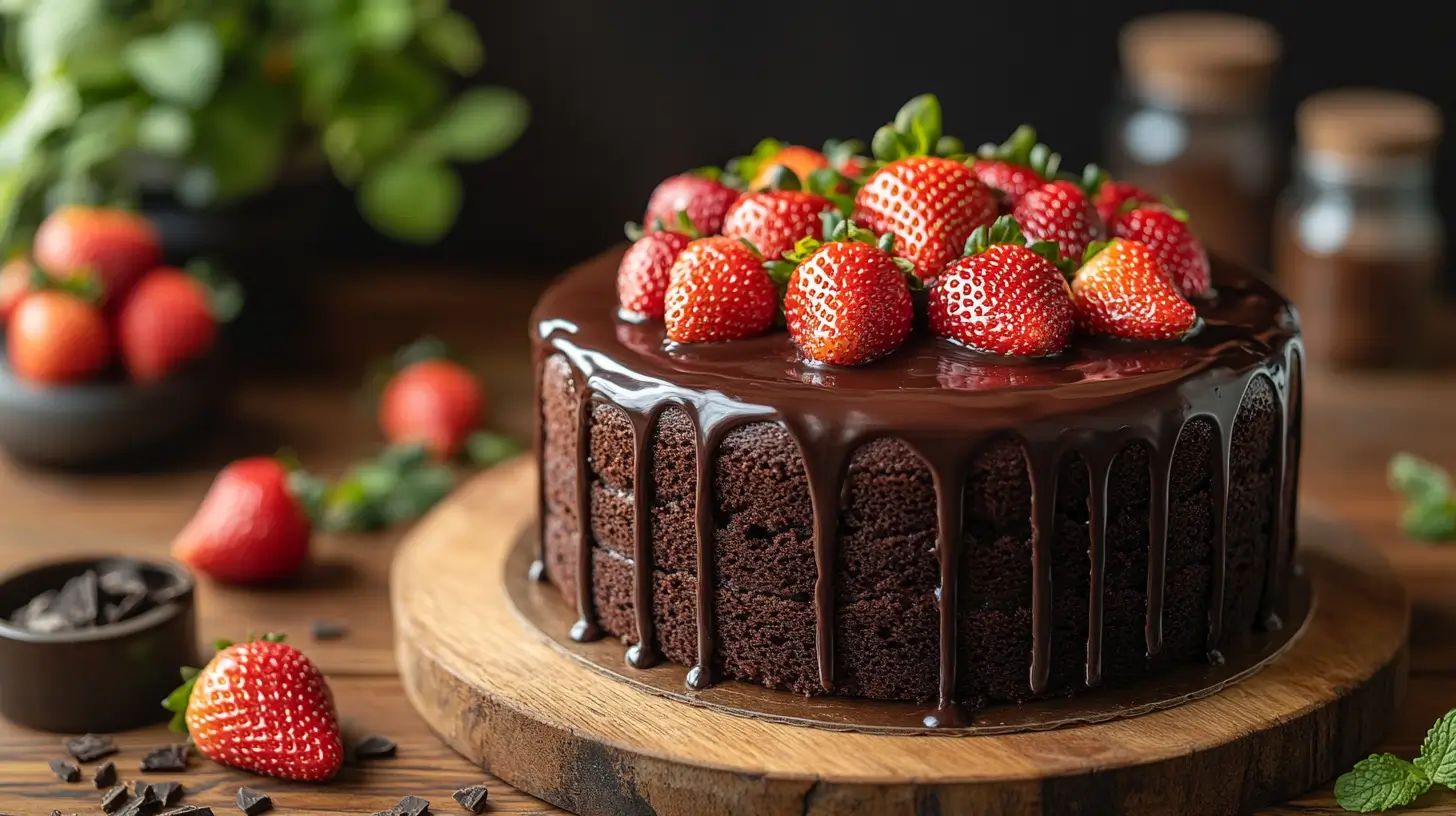 Jovial Chocolate Cake Recipe with Rich Ganache