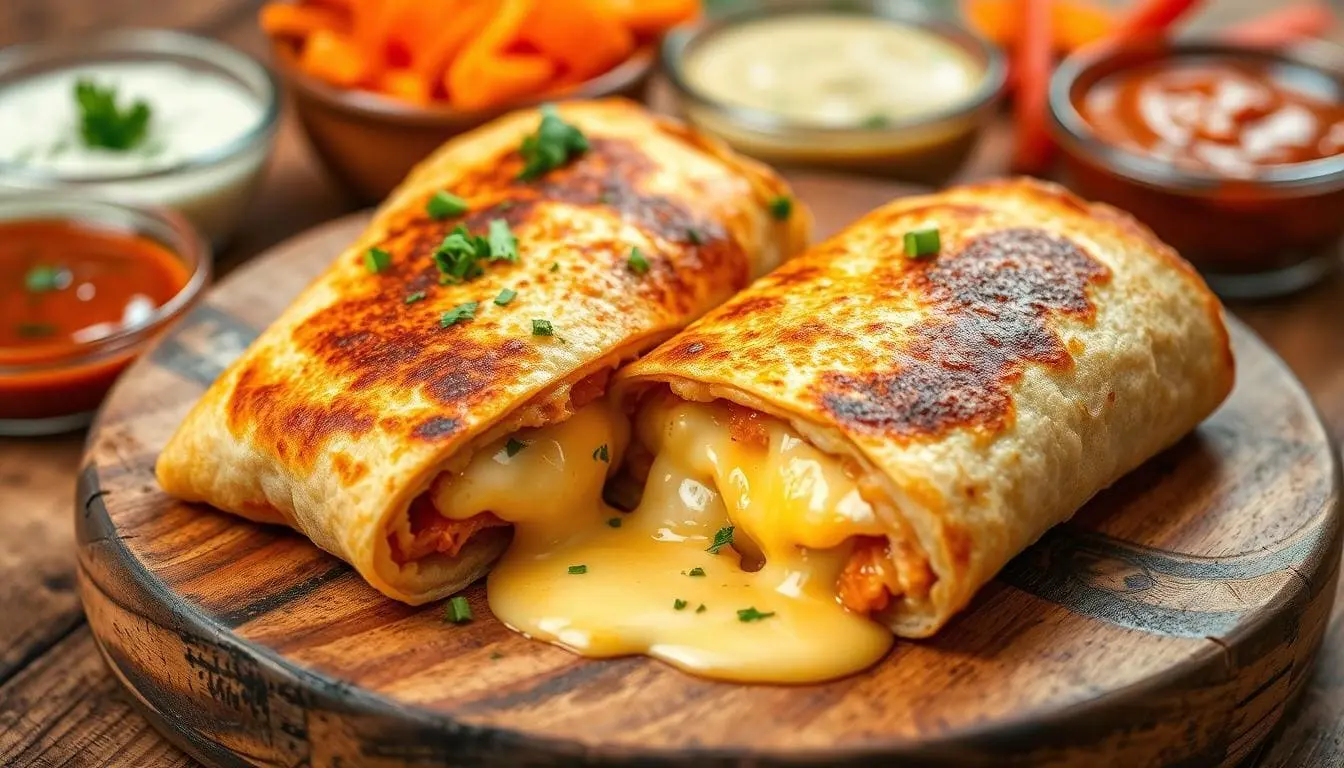 Grilled cheese burrito