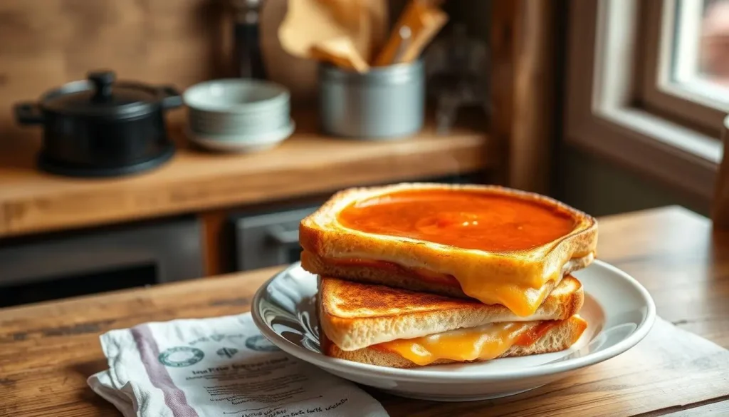 Tomato Soup and Grilled Cheese