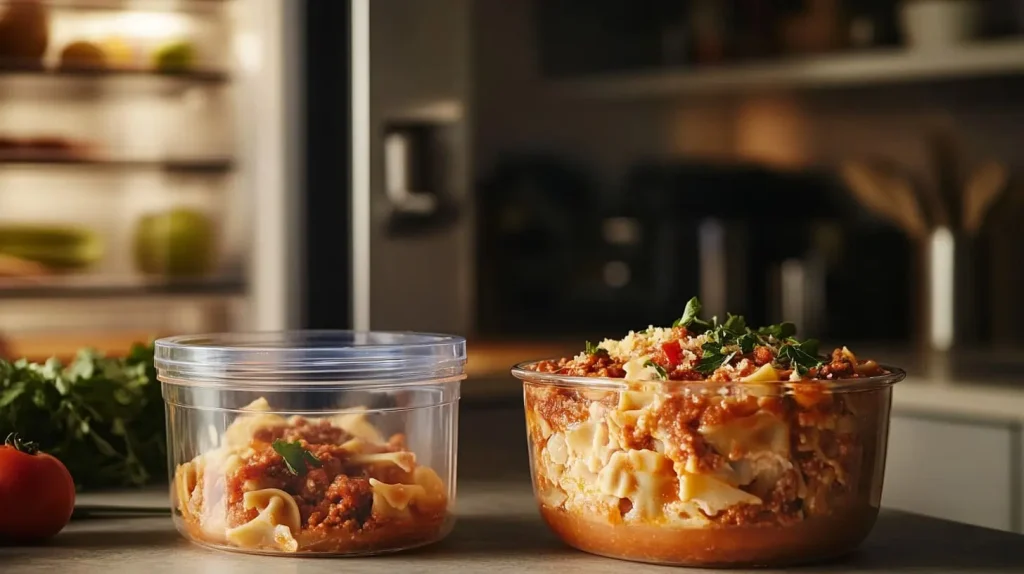 lasagna soup storage