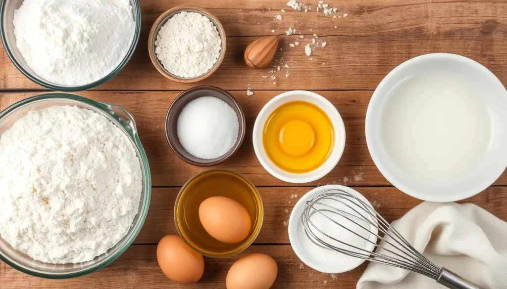 no-milk pancake ingredients