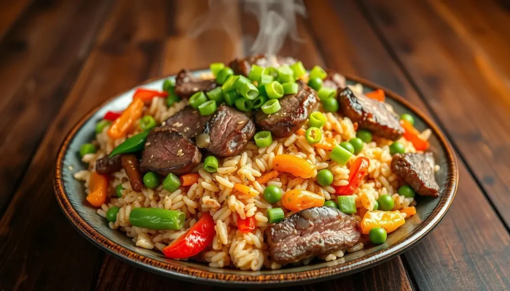 steak fried rice