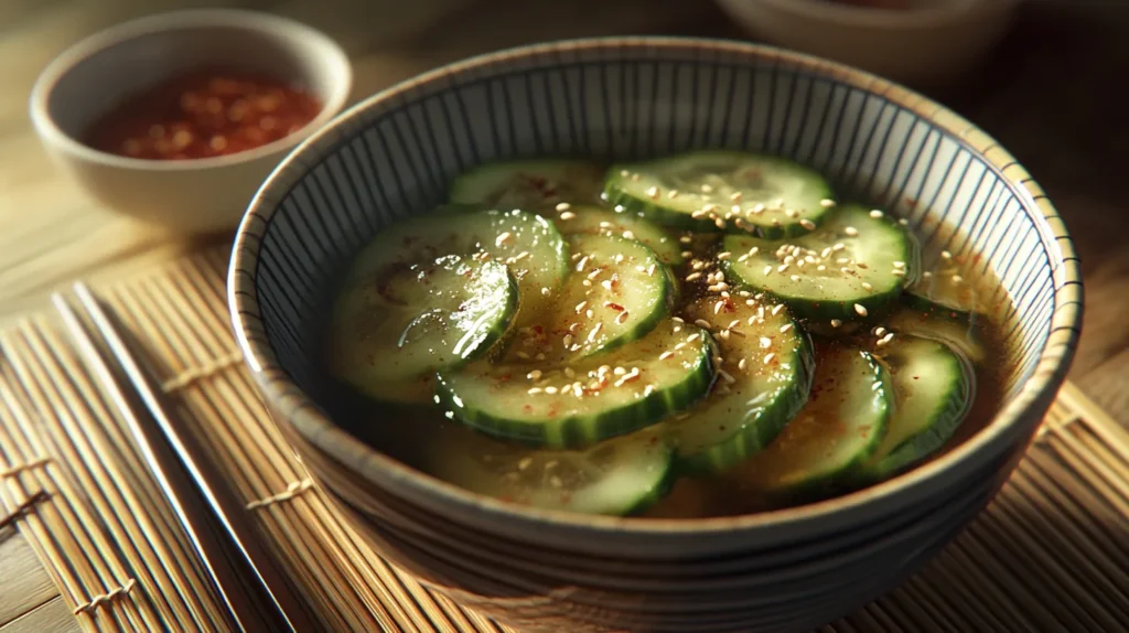 Chilled Din Tai Fung Cucumber Salad