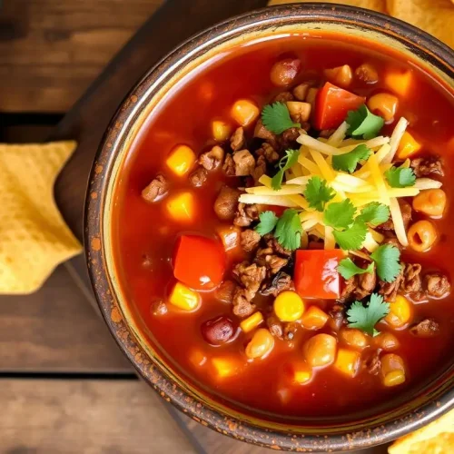 Taco Soup Fritos Recipe