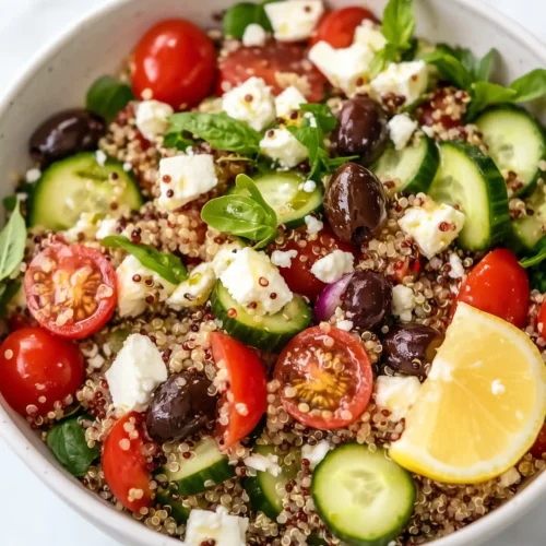 Mediterranean Quinoa Salad