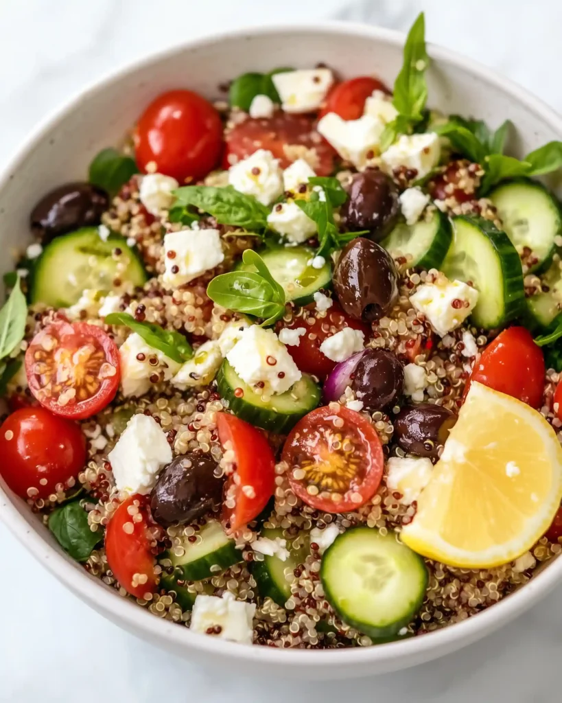 Mediterranean Quinoa Salad
